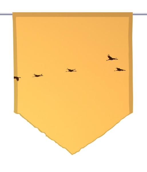 Nach Hause, Scheibenhänger spitz